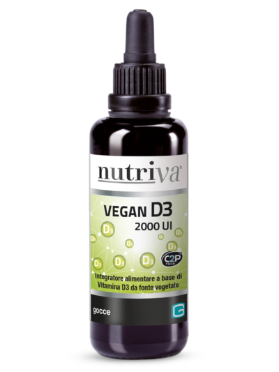 Nutriva VEGAN D3 UI 2000 gocce
